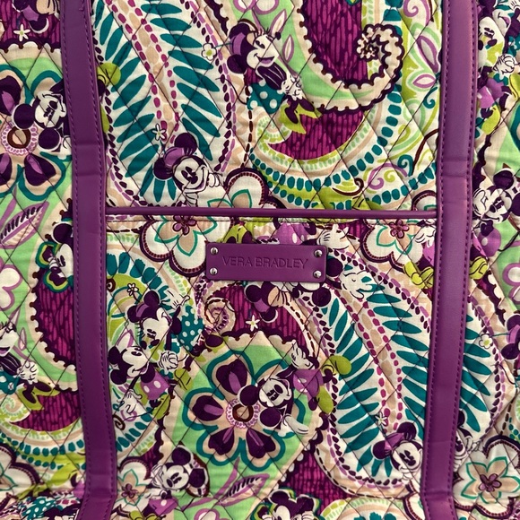 Vera Bradley Mickey and Minnie Tote - Picture 8 of 8